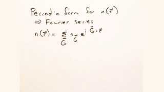 Solid State Physics in a Nutshell Topic 32 Scattering Density [upl. by Aneehsar]