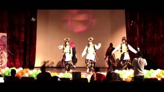 UKRAINE BHANGRA UZHHOROD NATIONAL UNIVERSITY 2015 [upl. by Kalvin732]