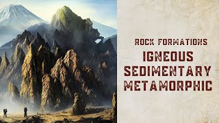 Rock Formations Igneous Metamorphic and Sedimentary Rocks [upl. by Leticia935]