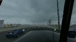 Virtual GoPro  Rainy Day Drive From McAllen  San Antonio Texas [upl. by Nivrac]