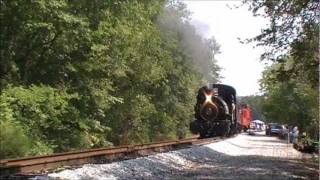 Tennessee Valley Railfest LVC 126 and Southern 6133 [upl. by Rebmac390]