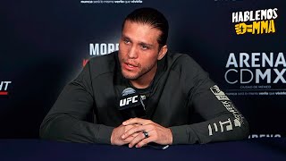 Brian Ortega OPINA del KO de Ilia Topuria su regreso en UFC México mas [upl. by Abehsile]