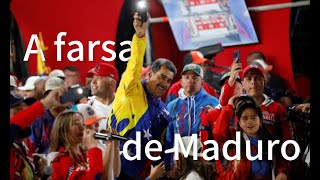 A FARSA DE MADURO AS ELEIÇÕES DA VENEZUELA  Professor HOC [upl. by Elraet]