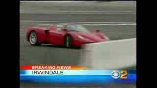 Eddie Griffin ferrari Enzo Crash [upl. by Herald]