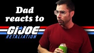 DAD REACTS TO GI JOE MOVIE [upl. by Flatto]