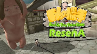 Attack on Titan Tribute Game AOTTG  ReseñaAnálisis [upl. by Pilif]