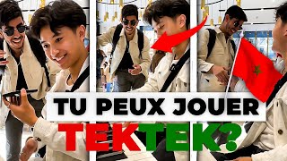 Il me défit de jouer quotTEK TEKquot au piano 🕺😂 [upl. by Russian]