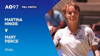 Martina Hingis v Mary Pierce Full Match  Australian Open 1997 Final [upl. by Paley]