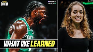 What we learned about the Celtics in Abu Dhabi  You Got Boston with Noa Dalzell [upl. by Mcnalley]