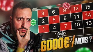 Il GAGNE 200€jour avec cette TECHNIQUE Interdite  Roulette foireuse [upl. by Brandon337]