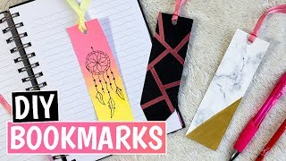 3 Easy DIY Bookmark Ideas [upl. by Jahdol308]