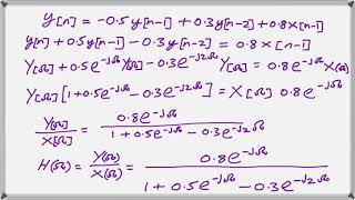 frequency response and step response of a DSP [upl. by Artied]