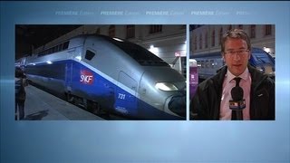 Un TGV NiceParis bloqué 9 heures près Marseille [upl. by Ragucci274]