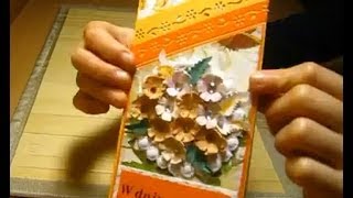 Jak zrobić kartkę z życzeniami  cardmaking scrapbooking papieroplastyka wwwfacebookcomPasjani [upl. by Karol]