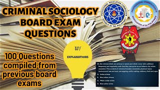 Criminal Sociology Review Questions  Criminology Licensure Examination [upl. by Capwell]