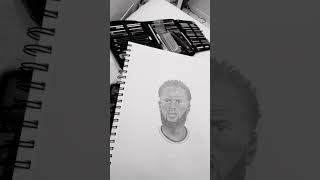 Franck kessie shortsvideo drawing shortsyoutube footballplayer [upl. by Ailema]