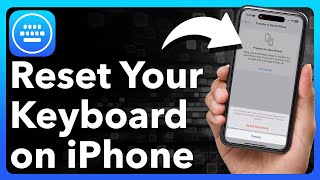 How To Reset Keyboard On iPhone [upl. by Ratcliff]