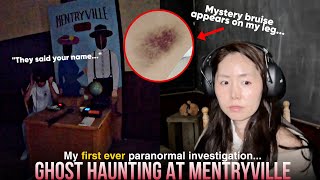 I Survived My FIRST Paranormal Investigation in HAUNTED Mentryville Ghost Town [upl. by Darnell]