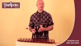 Orff Bourdun Technique Demonstration [upl. by Ahsinotna]