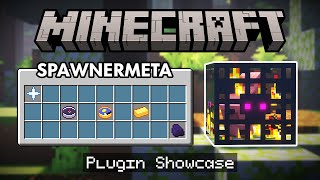 Buy Upgrade amp Recharge Spawners In Minecraft Using SpawnerMeta Showcase [upl. by Shaw]