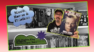 Musik Horror amp Firlefanz 43 Die grosse STEPHEN KING HORRORFilm Show Teil 1 Horrormovies [upl. by Des631]