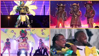 Masked Singer Usa Season 12  Quarter Final  All Performances Ranked [upl. by Barabbas952]