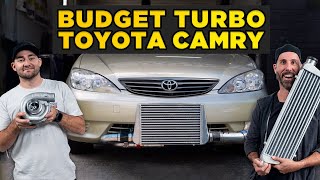 Worlds cheapest Turbo Kit on a Camry [upl. by Llyrat]