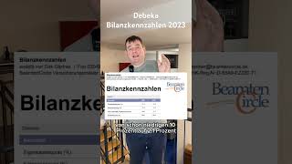 Debeka Bilanzkennzahlen 2023 [upl. by Chic]