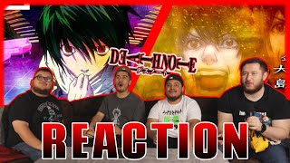 DEATHNOTE OPENING 2  GROUP REACTION [upl. by Ullman]