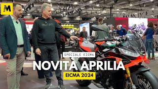 STAND APRILIA EICMA 2024 [upl. by Amethyst825]