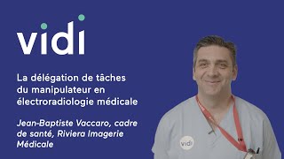 La délégation de tâches du manipulateur en électroradiologie médicale par Jean Baptiste Vaccaro [upl. by Anivid]