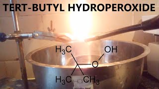 Homebrewing tertbutyl hydroperoxide [upl. by Thirzia]