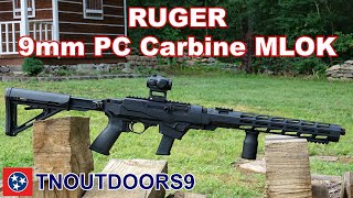 RUGER 9mm PC Carbine MLOK Review [upl. by Annahaj200]