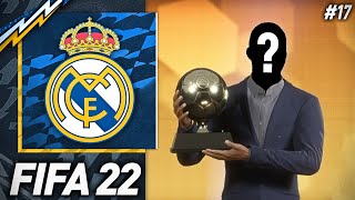 FIFA 22  CARRIÈRE MANAGER REAL MADRID 17  IL A GAGNÉ LE BALLON DOR [upl. by Dlonyar578]