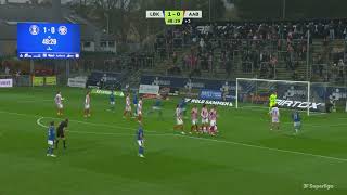 Lyngby Boldklub vs AaB Fodbold  Full Match Highlights [upl. by Aileduab880]