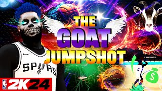 The Greatest 2k24 Jumpshot Of All Time Become a Sniper in Nba 2k24 nba2k24 2k24 [upl. by Enelav]