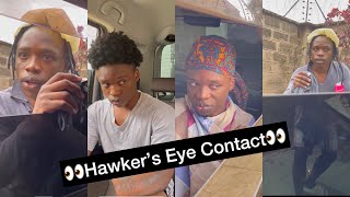 Avoiding “EYE CONTACT”👀👀with HAWKERS struggles🤣🤣 [upl. by Otsugua194]