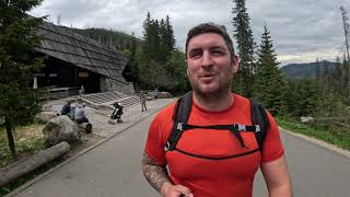 Hiking To Morskie Oko Poland  Beautiful Lake in The Tatras [upl. by Ynney600]