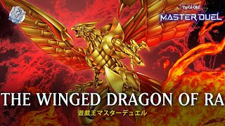 The Winged Dragon of Ra  The True Sun God Alternate Art  Ranked Gameplay YuGiOh Master Duel [upl. by Ewens]