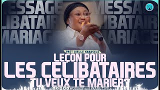 Pasteur Joelle KABASELE Leçon Aux Celibataires A toi qui veut te Marier Ecoute bien Ceci [upl. by Essila]