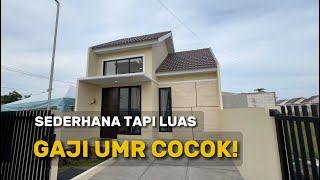 RUMAH SEDERHANA TAPI LUAS YANG COCOK BUAT GAJI UMR‼️  Permata Kwangsan Sidoarjo Tipe 6x15 [upl. by Asined]