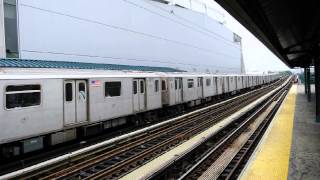 MTA NYCT Subway Bombardier R142 1125 on the 4 arriving into 161st StreetYankee Stadium [upl. by Leirea294]