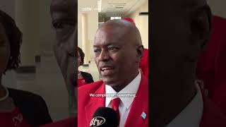 Botswana presidential election candidates submit their nominations [upl. by Wun]