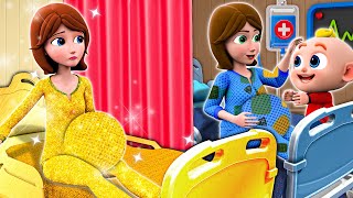 Rich Pregnant vs Broke Pregnant🥺 Caring Pregnant Song  Baby Police and More Funny Song amp Kids Songs [upl. by Samala]