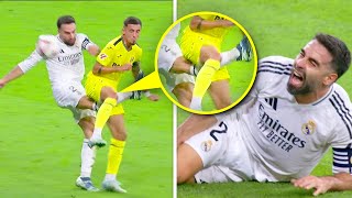 Carvajal CRAZY Injury against Villarreal 🤕 [upl. by Oemac]