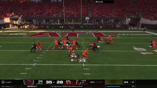 NFL Madden 25 Bears vs Falcons Wildcard Week [upl. by Naida]