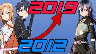 EvolutionHistory of Sword Art Online Games 20122019 [upl. by Allison]