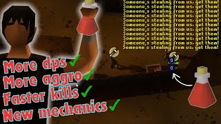 I tested the new goading potion EVERYWHERE and it will change OSRS forever [upl. by Sellers]