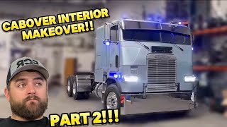 Interior Makeover in Blue Collar the Cabover Part 2 [upl. by Neiht]