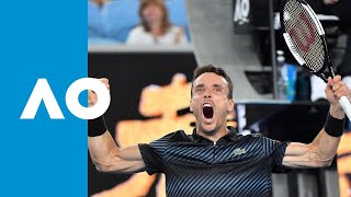 Marin Cilic v Roberto Bautista Agut match highlights 4R  Australian Open 2019 [upl. by Ocir]